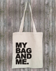 Stoffbeutel my bag and me 