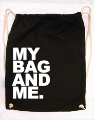 Turnbeutel my bag and me 