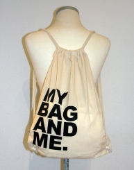 Turnbeutel my bag and me 