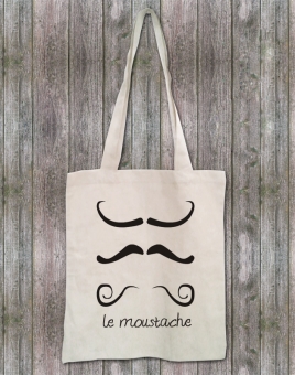 Stoffbeutel Moustache No.1 
